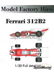 Car scale model kits / Formula 1: New products by Model Factory Hiro in 1/20  scale - Page 3 | SpotModel